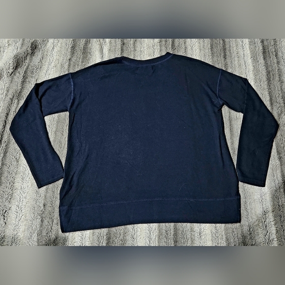 Women’s Navy Blue Lucky Brand Sweater Size Small - Picture 5 of 5